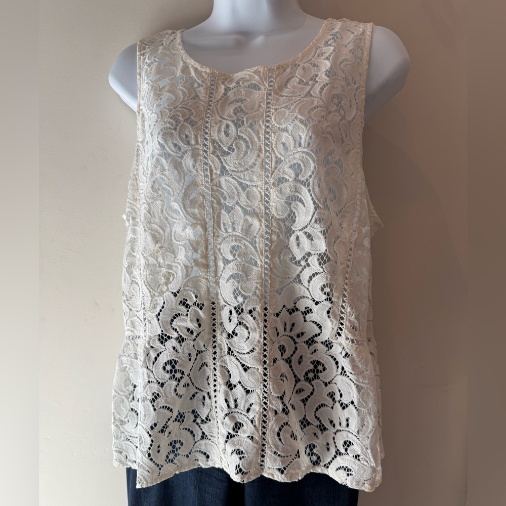 Chelsea Lace Sleeveless Top